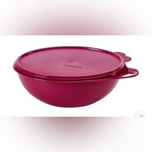 Topperware Thatsa Bowl 7.8 L 32 cups Burgundy Color